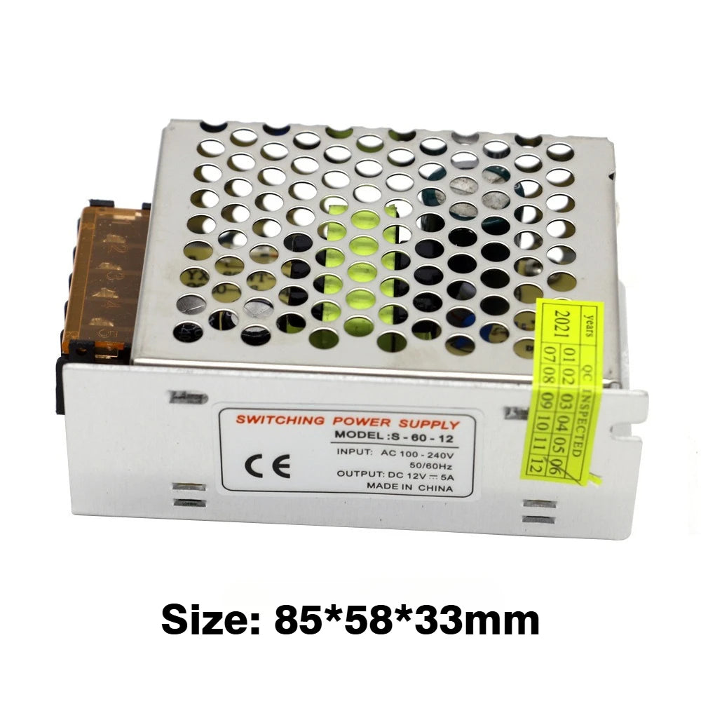 Sursă de alimentare universală 12V 5A 