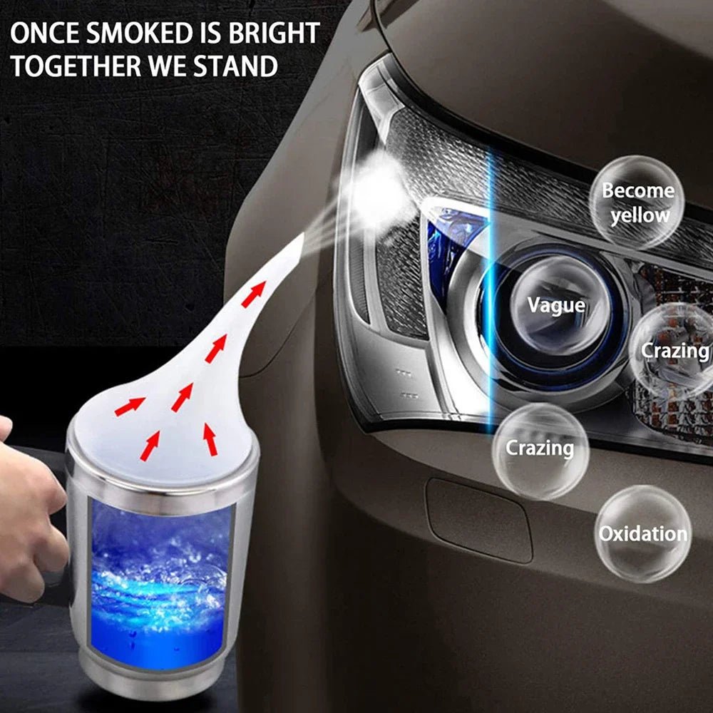 Automotive Headlight Care Tool Car Headlight Polish Restoration Kit Headlight Restoration Set Car Headlight Restoration Liquid - ACCMAG