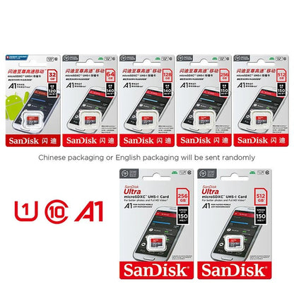 Ultra Micro tf SD 128GB 32GB 64GB 256GB Micro tf SD Card SD/TF Flash Card Memory Card 32 64 128 gb miniSD for Phone - ACCMAG