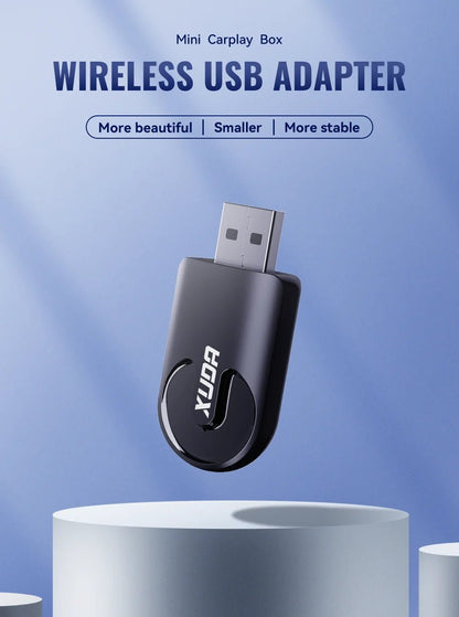 Wireless CarPlay Android Auto Wireless Adapter Smart Mini Box Plug And Play WiFi Fast Connect Universal - ACCMAG