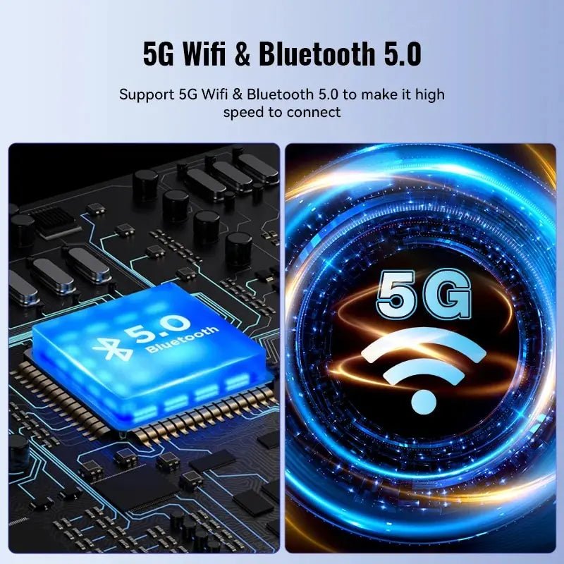 Wireless CarPlay Android Auto Wireless Adapter Smart Mini Box Plug And Play WiFi Fast Connect Universal - ACCMAG